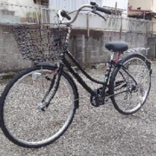 シティサイクル ２６インチ オートライト ６段変速