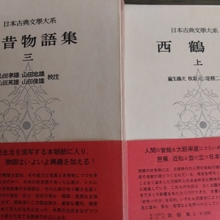 珍しい  日本古典文学大系 岩波書店 全100巻索引2巻 文学・小説