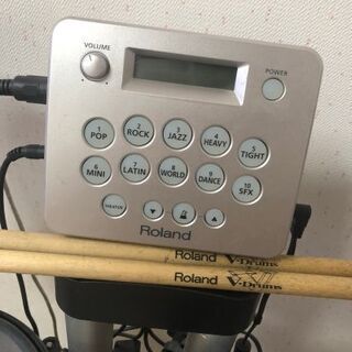 ローランド 電子ドラムセット 専用モニタースピーカー 椅子 - 東大阪市
