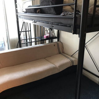 Lowya セミダブルロフトベッド LOWYA（ロウヤ） ロフトベッド ベッド セミダブル 耐荷重120kg 木製