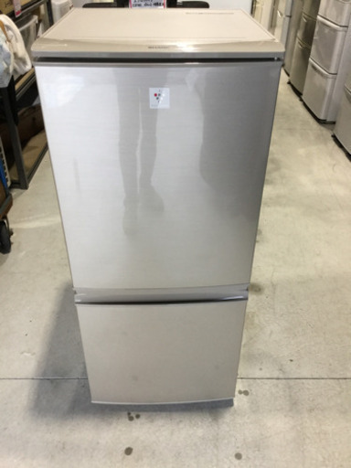 SHARP 137L 2ドア　ノンフロン 冷凍冷蔵庫　SJ-PD14Y-N 2014年