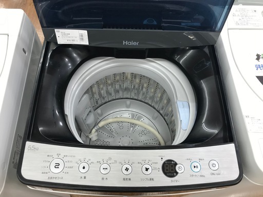 Haier（ハイアール）2019年製　全自動洗濯機 JW-XP2C55E 6ヶ月保証付き