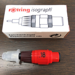 rotring isograph 0.18mm スペアニブ 新品未使用