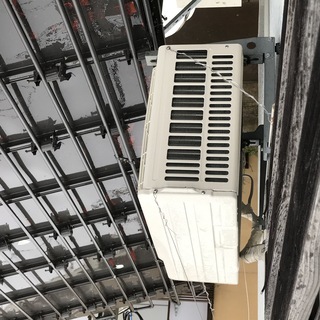 【三菱ルームエアコン霧ヶ峰　室外機付き】6畳で使用していたもの　使用頻度低　撤去済み渡し　MSZ-2516B-W　冷房・暖房兼用　空冷式　セパレート形　室内機　総質量8Kg　2017年製　リモコン送信機形名RH151 三菱ルームエアコン霧ヶ峰 室外機付き】6畳で使用していたもの 使用