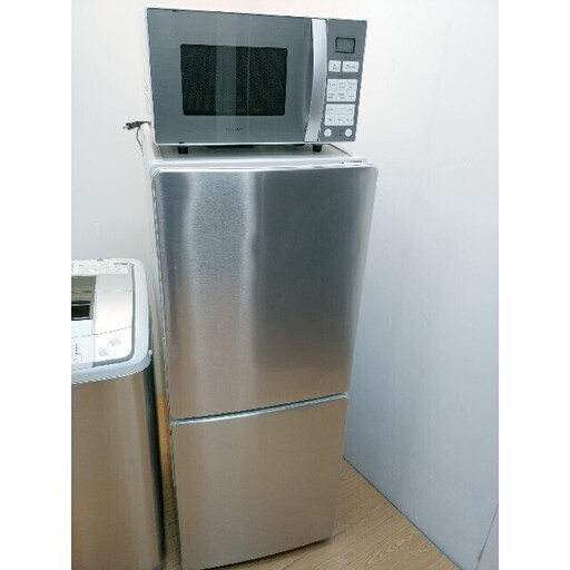 生活家電セット 冷蔵庫 洗濯機 オーブンレンジ ステンレスシルバー 高