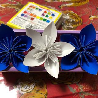 ハンドメイド折り紙の花
