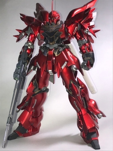 更に値下げしました ガンプラ MGシナンジュ チタニウムフィニッシュ 完成品