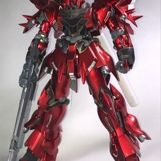 更に値下げしました　ガンプラ　MGシナンジュ　チタニウムフィニッ...