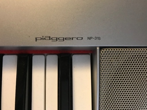 YAMAHA piaggero NP-31S 電子ピアノ キーボード 2014年購入