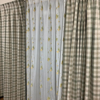 遮光カーテン　UVカットレースカーテン