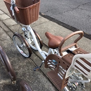 三輪自転車　ミムゴ　バンビーナ　子供乗せ