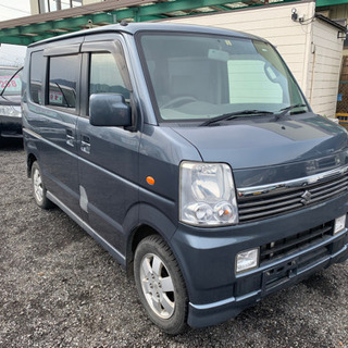 NEW!!  H18年式  エブリイワゴン 4WD   車検2年...