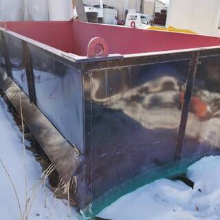 ☆ユニック車を排雪ダンプに！4t標準ユニックにて使用！金物アリ