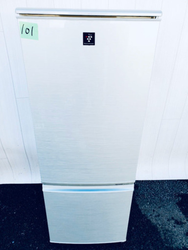 101番 SHARP✨ ノンフロン冷凍冷蔵庫❄️ SJ-PD17T-N‼️