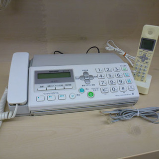 シャープ デジタルコードレスファクシミリ UX-D17CL 電話...
