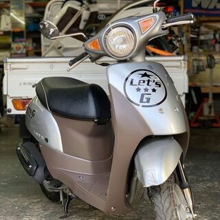 ♪最新現行型　スズキ　レッツG　前後タイヤバリ山　50ｃｃ♪安い...