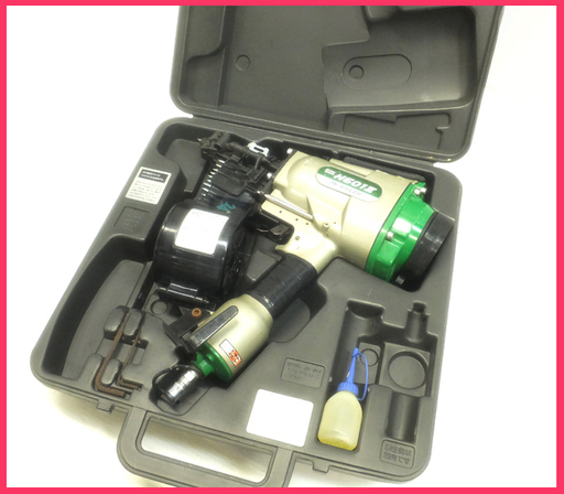 [N0115F] MAX マックス コイルネイラ CN-H601Z 動作品 エア釘打機 エアー工具 大工道具