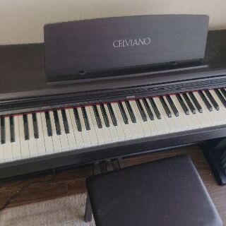 カシオ、電子ピアノ売ります