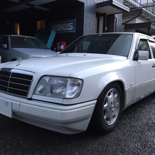 マニア 希少 検32/4 ベンツ W124 E220 最終 白 ...