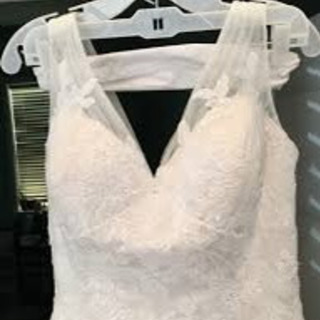 【値下げしました】OLEG CASSINI オレグ　カッシーニ　ウェディングドレス