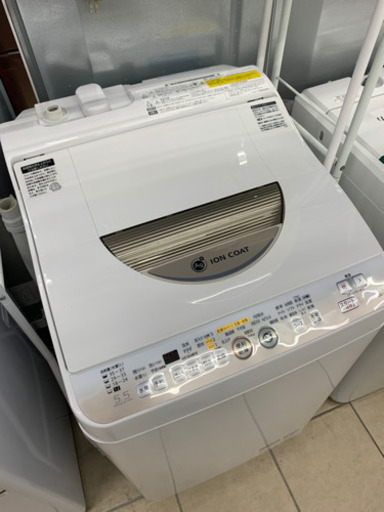 SHARP シャープ ES-T55E7 5.5kg 洗濯機 2013年製