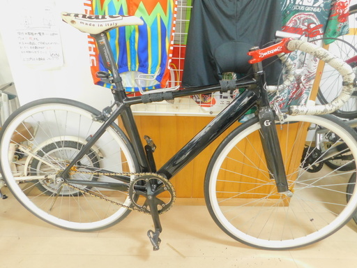 エコプラス小倉南店】C GHISALLO 改造 ピストバイク フォーク シート