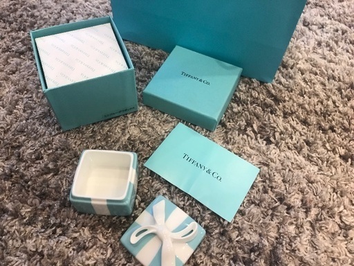 未使用 ティファニー Tiffany Co ミニブルーボウボックス 置物 リングピロー R 豊橋のその他の中古あげます 譲ります ジモティーで不用品の処分