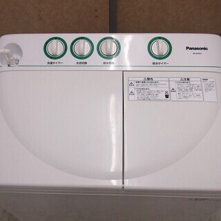 美品□Panasonic パナソニック 2槽式洗濯機 洗濯 脱水 4kg NA