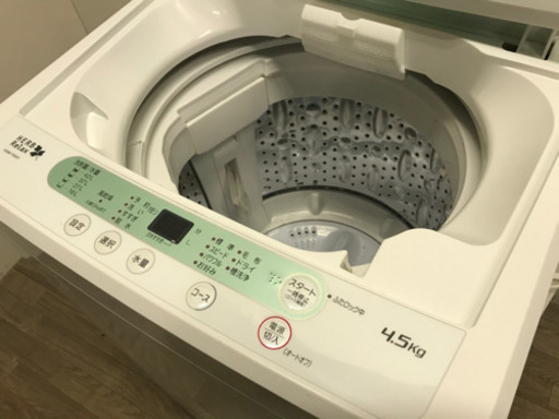 ☆122595 ヤマダ電機 4.5kg洗濯機 17年製☆