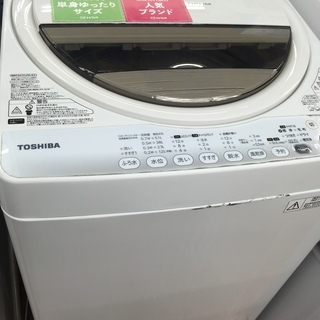 玄関前★TOSHIBA　6㎏　 洗濯機　【AW-60GL】 TOSHIBA 全自動洗濯機 AW-60GL 6.0kg 2013年製