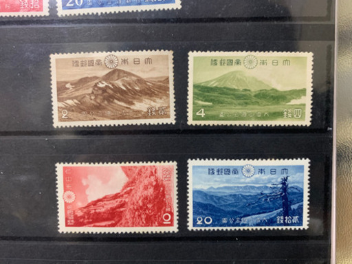 ⭐️大雪山切手4種セット