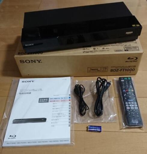 SONY BDZ-FT1000 BDレコーダー