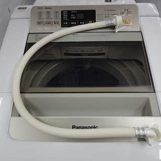 洗濯機 パナソニック NA-FA90H1 2014年製 9.0kg