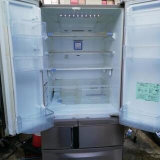 ￥１２０００　　三菱ノンフロン冷凍冷蔵庫　２０１２年式　エクボ凹...