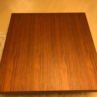 ◉新品◉おしゃれローテーブル/二人暮らし以上向け/正方形/ウッディ