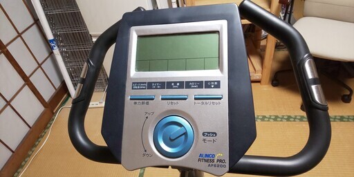 ALINCO(アルインコ)エアロバイクAF6200専用フロアマット＆肉厚サドルカバー付き