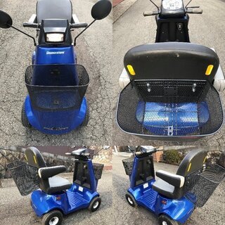 ☆彡 ブリジストンの電動車いす。セニアカー・シニアカー!バッテリー