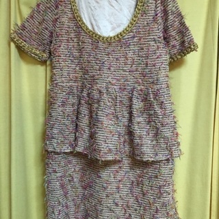 Rojita モコモコ半袖ワンピ サイズf あぴ 鵜の木のワンピースの中古 古着あげます 譲ります ジモティーで不用品の処分