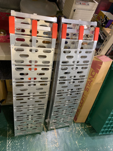 アルミ　ラダー レールペア　美品