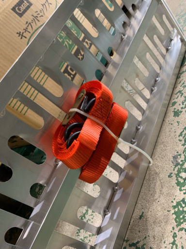 アルミ　ラダー レールペア　美品 アルミ ラダー レールペア 美品