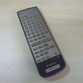 動作OK SONY/ソニー ダブルMDデッキ MDS-W1 リモコン付き 札幌市