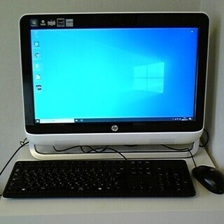 すぐ使えます。一体型デスクトップパソコン　HP　OMNI 120...