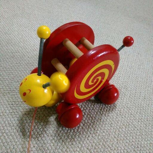 Vilac カタツムリ木のオモチャ0歳から つっちー 澄川のおもちゃの中古あげます 譲ります ジモティーで不用品の処分