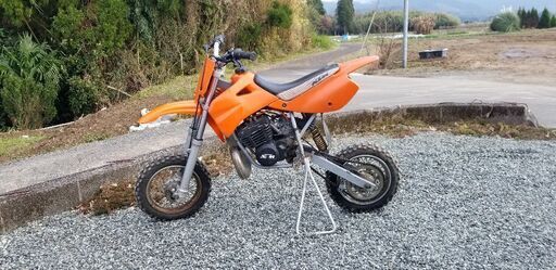 KTM50 実動　走る・止まる・曲がる問題なし　ノークラッチ　オートマ　入門用　初心者　オフロード泥遊び　2スト　オマケ付