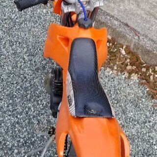 KTM50 実動　走る・止まる・曲がる問題なし　ノークラッチ　オートマ　入門用　初心者　オフロード泥遊び　2スト　オマケ付 KTM50 実動 走る・止まる・曲がる問題なし ノークラッチ オートマ 入門