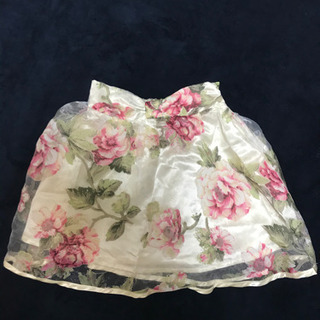 レディース服⑩花柄スカート