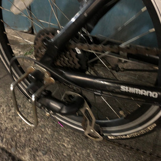 値下げ！HATTORI 自転車　国内メーカー　ミニベロ　6段変速　直接引き取りのみ