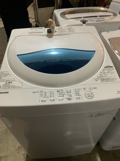 ☆洗濯機 5キロ TOSHIBA AW-5J5 2017年 美品 中古☆　値下げ