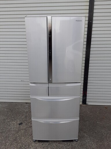 2014年製！パナソニック 冷蔵庫 NR-FTM478S-N 全定格内容積472L※製氷機なし