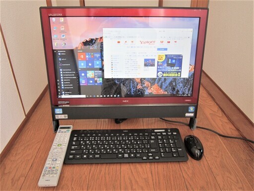 【中古動作品】美品☆TVパソコン☆ i7-2TB-ブルーレィ-Win10☆21.5液晶一体型